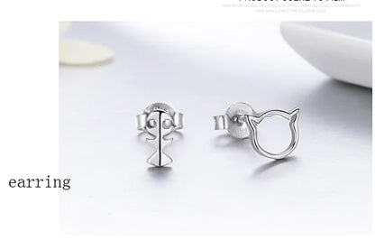 Animal Ring, Cat Ring, Sterling Silver Ring