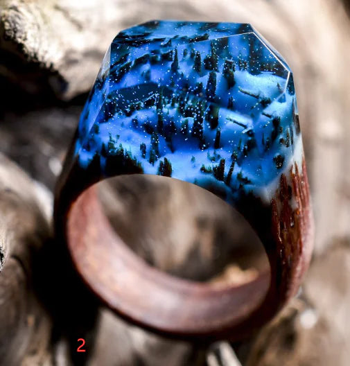 Time Ring Resin Wood Ring