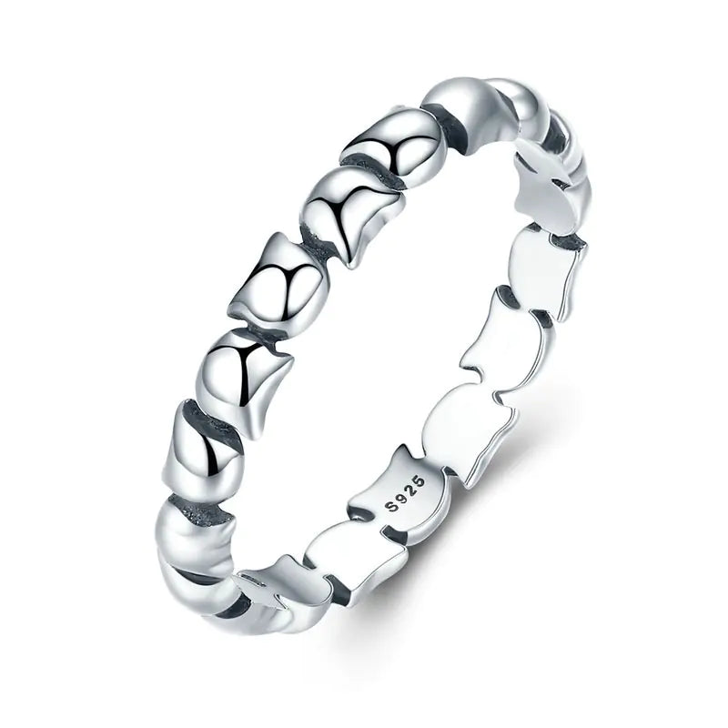Animal Ring, Cat Ring, Sterling Silver Ring